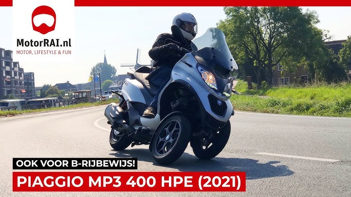 Piaggio Mp3: Motorrijden Zonder Motorrijbewijs? - Youtube