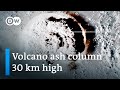 Massive volcano eruption triggers tsunami alerts across Pacific | DW News