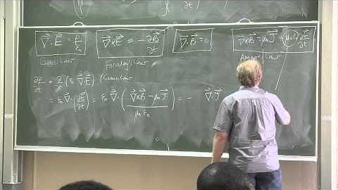 Electromagnetism - LECTURE 12 Part 02/04 - by Prof Robert de Mello Koch