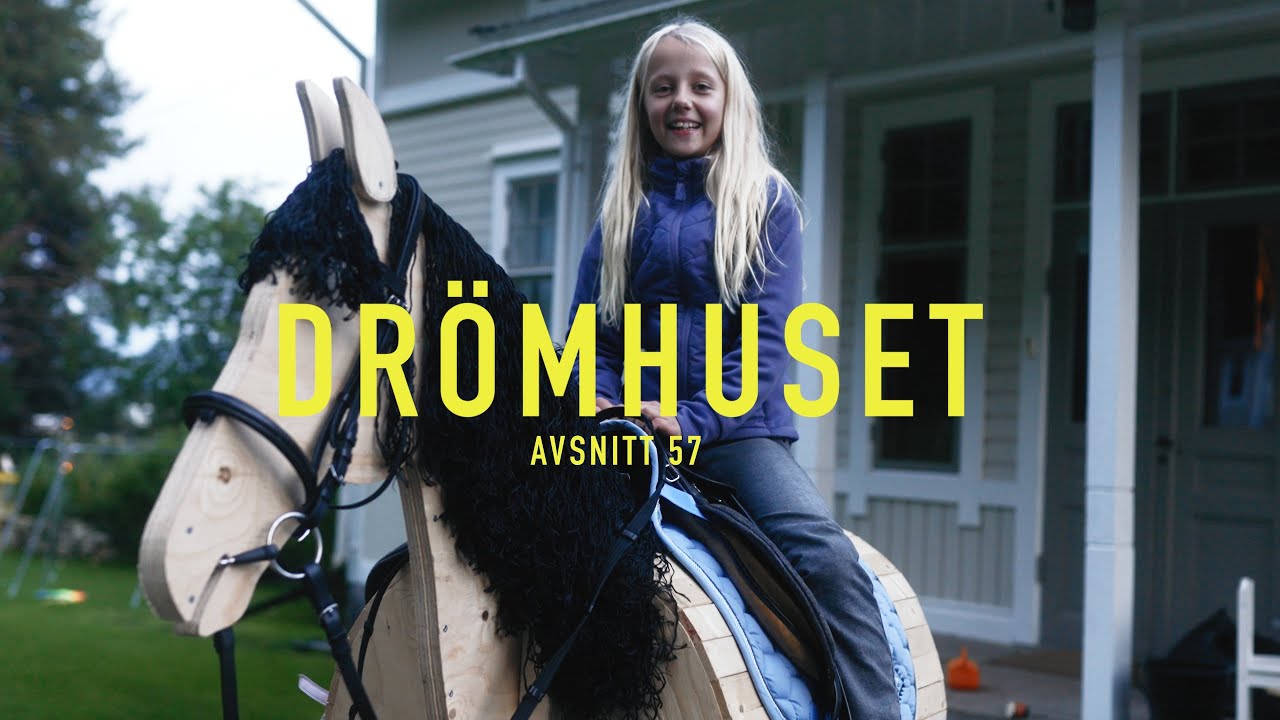 Vi bygger en trähäst | DRÖMHUSET? | Avsnitt 57