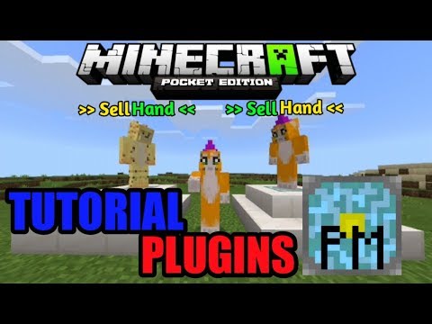 TUTORIAL CARA SELL HAND DI SLAPPER -PLUGINS TUTORIAL -MINECRAFT PE