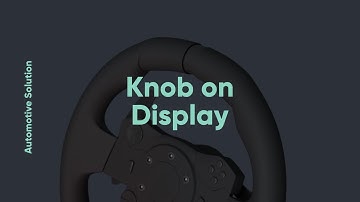 ProtoPie Connect Demo: Knob on display for car prototyping