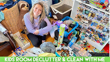 Hoarders ❤️ Kids Room Extreme DeClutter Part 2 | Clean with Me Motivation