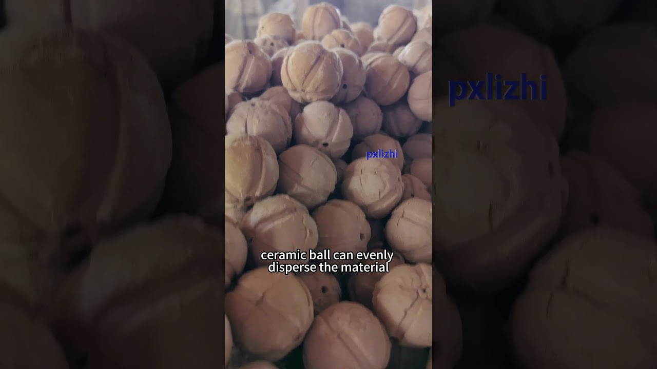 What are the functions of inert ceramic balls? 