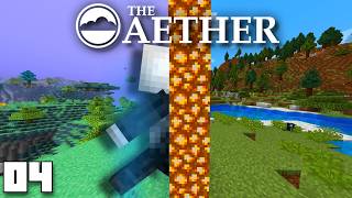 I Finally Entered The AETHER! | Modded Minecraft Survival #4