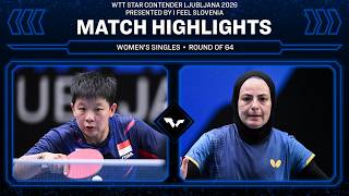 Zeng Jian vs Dina Meshref | WS R64 | #WTTLjubljana 2026