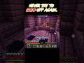 Never tyr to show of again 💀#minecrafttrending#viralshorts#minecraft