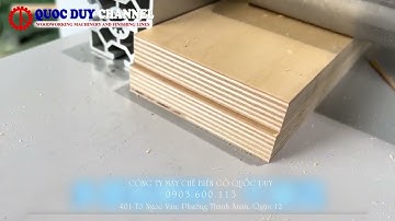 SM 6 | Máy cắt ngang khuyết tật cnc | AUTO OPTIMIZING SAW MACHINE | Quốc Duy tập 73