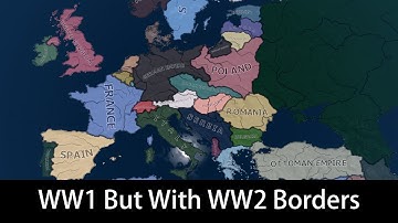 WW1 But With WW2 Borders | HOI4 Timelapse