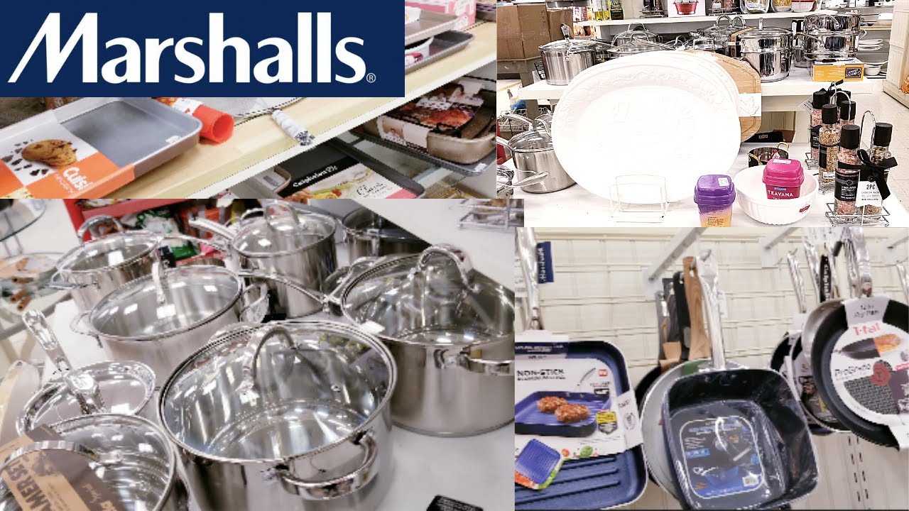 MARSHALLS KITCHEN COOKWARE KITCHENWARE NEW FINDS SHOP WITH ME YouTube