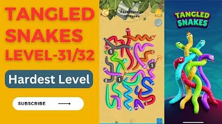 Tangled snake Game play | Level 31-32 | The Gamer Bros #gameplay #gamingvideos