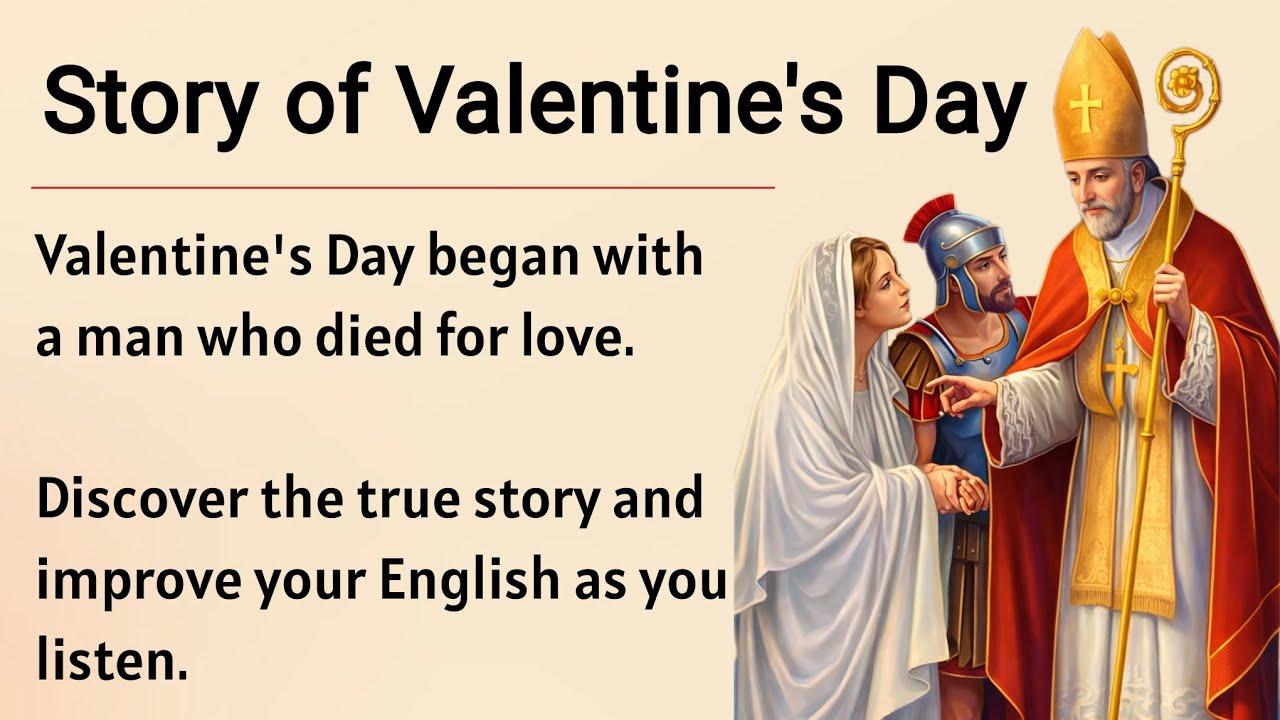 The Real History of Valentine's Day || Graded Reader || Improve Your English Daily ✅