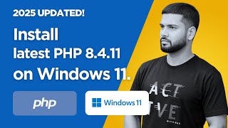 How to install PHP 8.4.11 on Windows 11 | Run  a sample php program | TheGradGenius