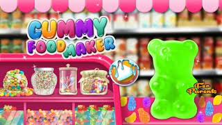 Game. Gummy Food Maker làm kẹo dẻo gummy screenshot 3