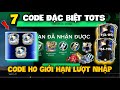 Nhập 3 CODE ĐẶC BIỆT TOTS Lụm Pack Cầu Thủ OVR 119 Code FC Mobile VN Mới Nhất Hôm Nay Ngày 14/5