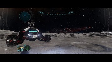Elite Dangerous conflict zone with the new scorpion SRV
