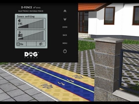 Dogtrace - electronic invisible fence  d-fence 2002