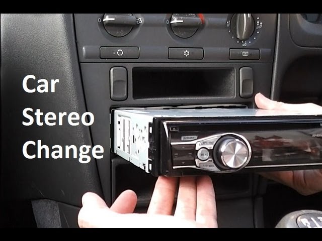 How to Change a Car Stereo 