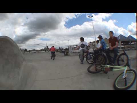 Ivan lobets riding sprinker skatepark in spanaway washington . reppin for his local shop and killin it