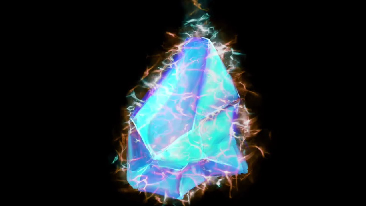 Toan Marvel - Short Time Lapse Video | Painting a magical stone w/th glowing effect on Procreate