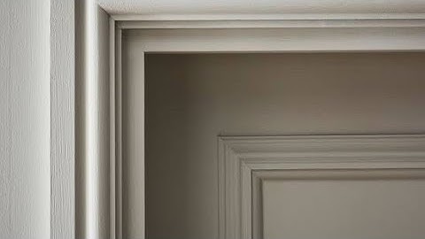 how to create and design architrave using morph tool in archicad