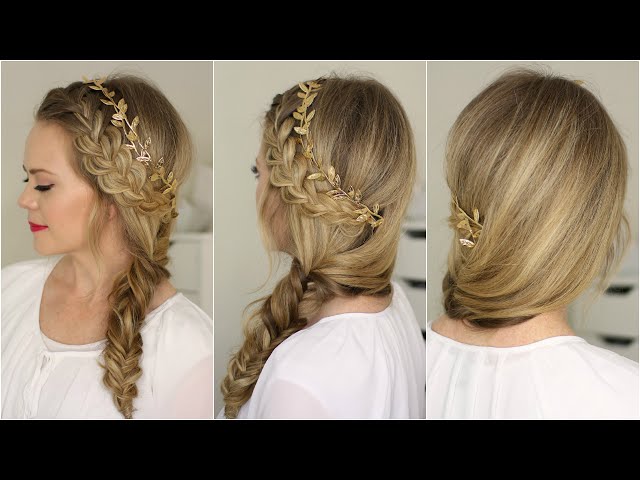 How To French Fishtail Braid Step by Step For Beginners [CC] | Everyd… |  Peinados con trenzas elegantes, Peinados con trenzas faciles, Peinados  modernos con trenzas