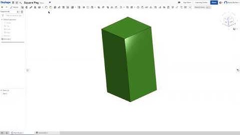 CAD Class - OnShape Pegboard - Part 1: Square Peg