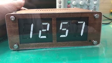 Electromechanical  7 Segment clock~2018/5/5
