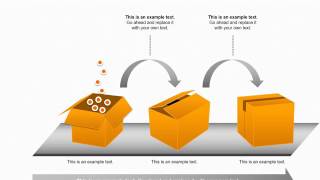 Packaging Process Chart: Packaging Process PowerPoint Charts for presentation