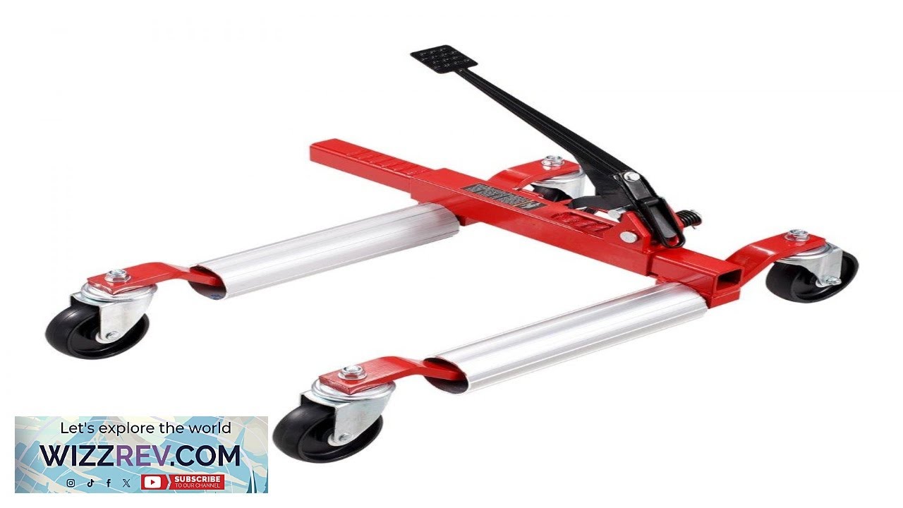 VEVOR Vehicle Wheel Dolly 1500 lbs 12" Tire 360 Wheels