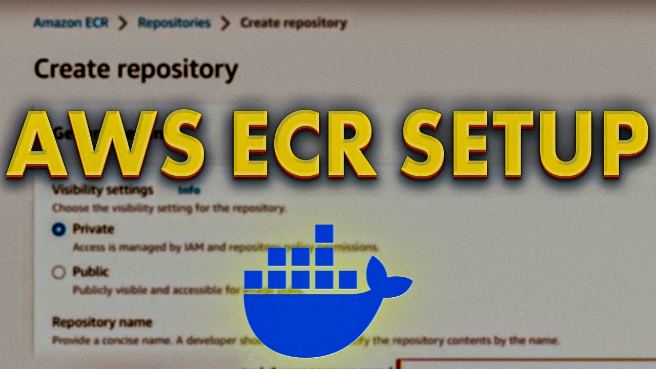 AWS Elastic Container Registry Setup - YouTube