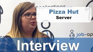 Thumbnail Pizza Hut Interview - Server