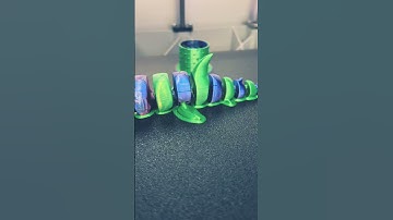 Dual color print on the Snapmaker J1 - finished. @Snapmaker