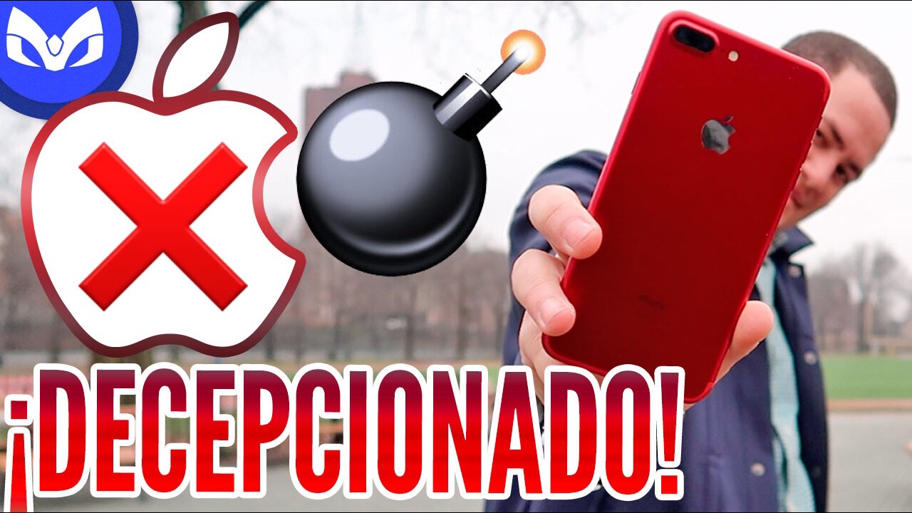 NO COMPRAR iPHONE 7 PLUS (RED) ROJO video phone beyonce mp3