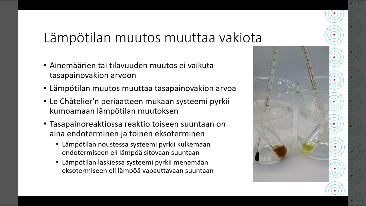 KE6 Le Chateliern periaate