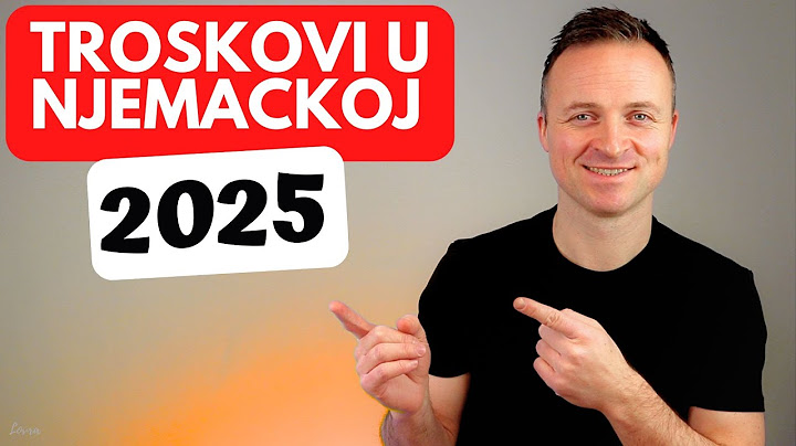 Troskovi u Njemackoj u 2025 godini