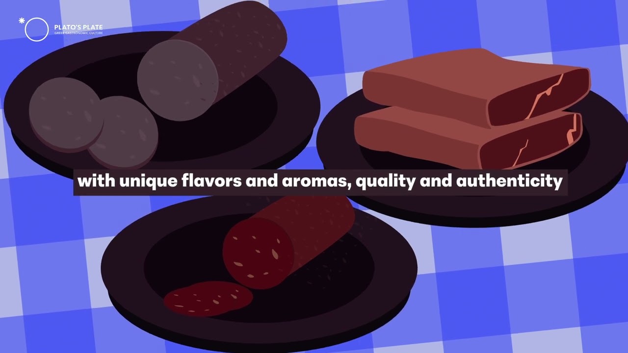 Plato's plate🔹Greek cured meat