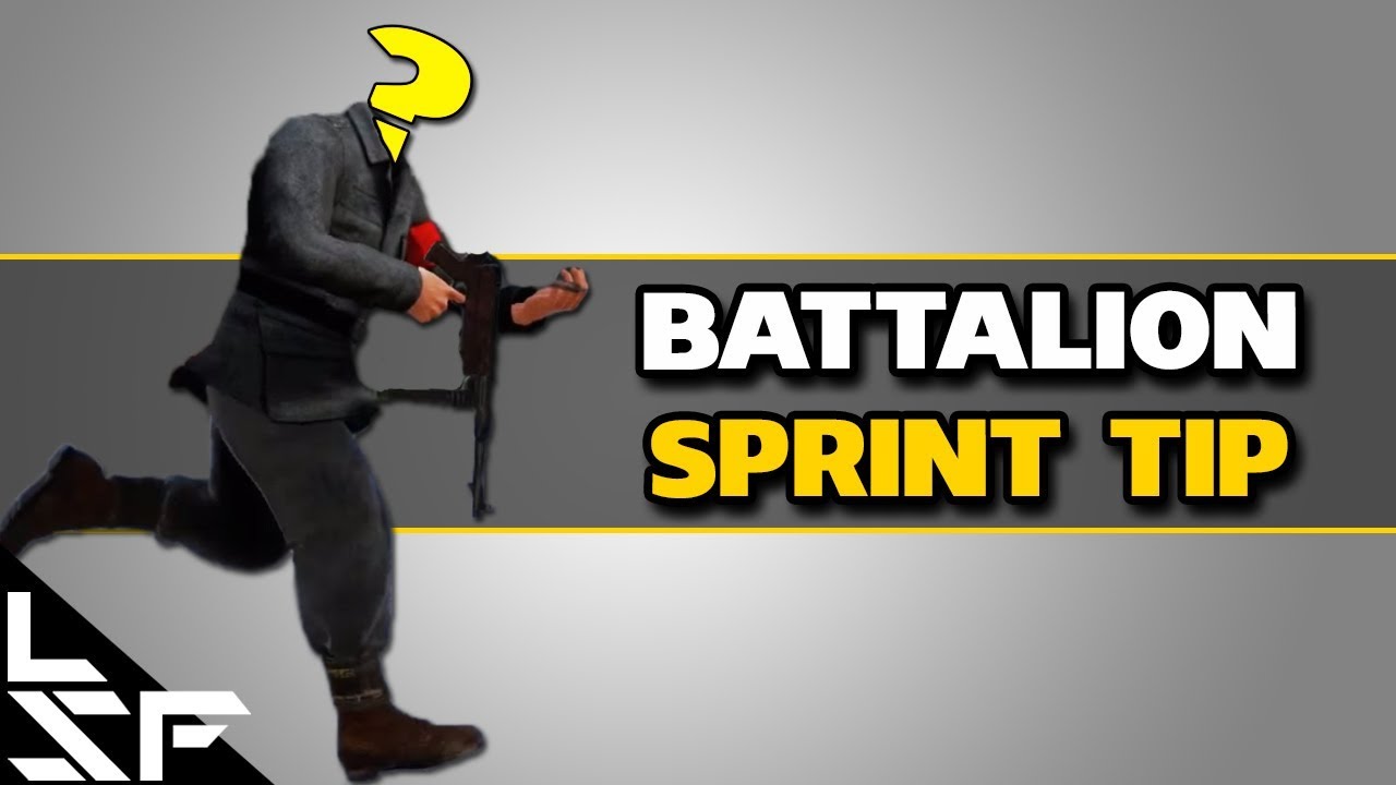 SPRINT TIP - Stay Alive | Battalion 1944 Beginner Tip