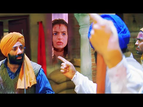 उस असरफ अली को बेटी को बाहर निकाल तारा सिंह : ग़दर ज़बरदस्त सीन | सनी देओल | Gadar Sunny Deol Scene