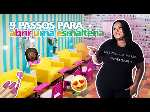 Vídeo: Como Abrir Um Estúdio De Manicure