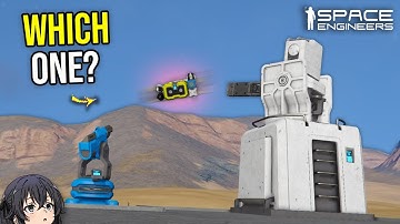 Is Gatling Better Than Interior Turret Versus Small Drone? Space Engineers