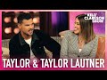 Taylor Lautner &amp; Wife Taylor Lautner Reveal Hardest Thing About Having Same Name
