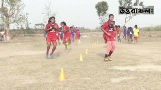 শত বাধা ঠেলে জাতীয় দলে রংপুরের নারী ফুটবলারেরা | Women Footballer | Uttoranchal Digital