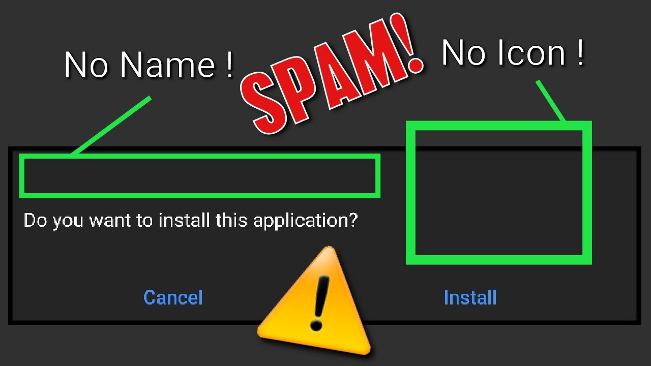 Removing Spam Iconless App | Remove Nameless Iconless app | Android ...