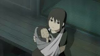 MASA KECIL UCIHA ITACHI DAN TERLAHIRNYA UCIHA SASUKE - SUB INDO