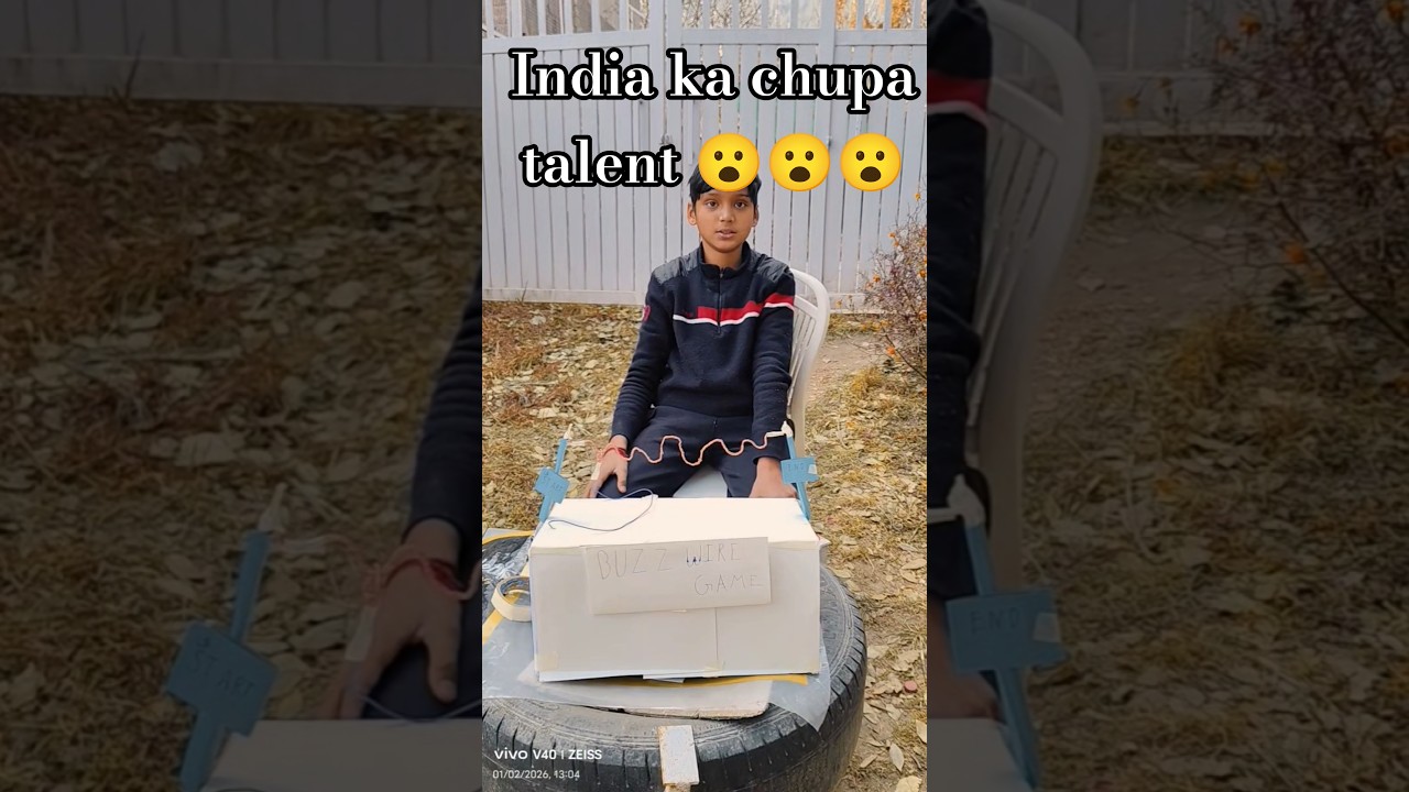new game buzz wire game 😮हिमाचल में छुपा टैलेंट10सालके बच्चे ने बहुत ही 