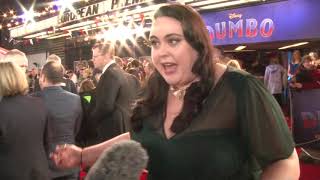 Sharon Rooney &quot;Are you Scottish!????&quot; at Dumbo Premiere!