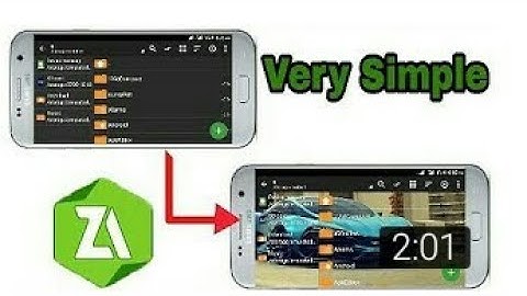 How to change ZArchiver Background Look Like Androking