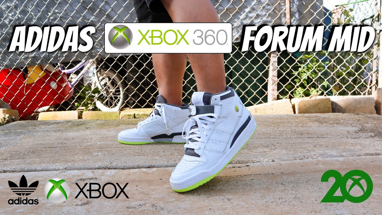 XBOX 360 X ADIDAS FORUM MID \'20TH ANNIVERSARY\' Xbox and Adidas Unveil Third and Final Sneaker in 20th  main image 3