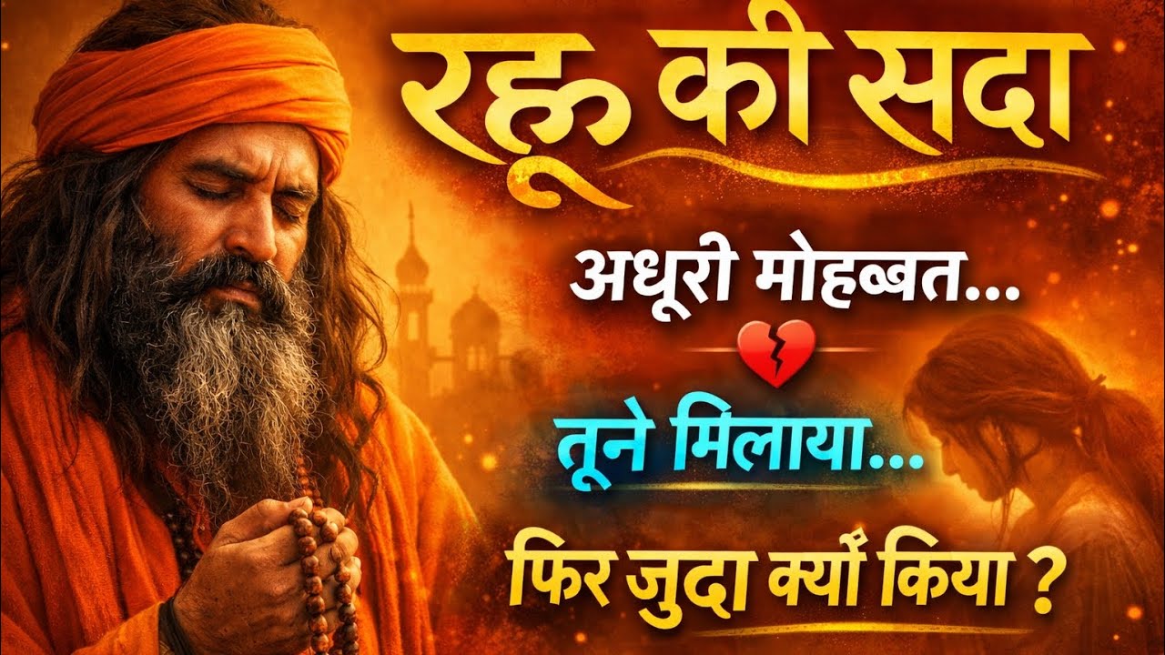 “रूह की सदा 🕯️ | अधूरी मोहब्बत… तूने मिलाया फिर जुदा क्यों किया? | Heart Touching Sufi Kalam”